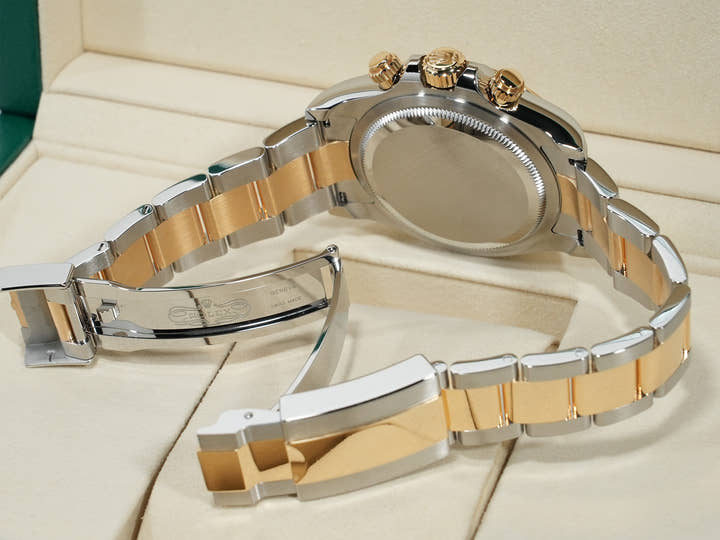 ロレックス デイトナ Ref.126503 ステンレススチール/イエローゴールド ゴールデン文字盤 未使用 i3y2rone