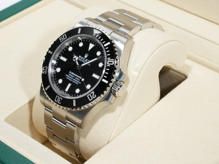 ロレックス サブマリーナー ノンデイト Ref.124060 ステンレススチール ブラック文字盤 未使用 d2i69se7