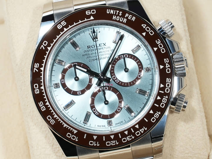 ロレックス デイトナ Ref.126506A プラチナ アイスブルーx11Pダイヤ文字盤 未使用 ye6ig2r7