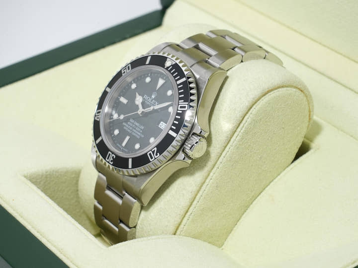 ロレックス シードゥエラー Ref.16600 ステンレススチール ブラック文字盤 デッドストック s7b6zcjd