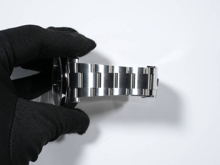 ロレックス エアキング Ref.126900 ステンレススチール ブラック文字盤 オイスターブレスレット 美品 3qhd5tkq