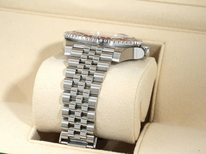 ロレックス GMTマスターII Ref.126710BLRO ステンレススチール ブラック文字盤 ジュビリーブレスレット 美品 uo3v4t3m