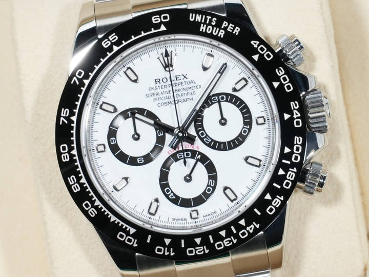 ロレックス デイトナ Ref.116500LN ステンレススチール ホワイト文字盤 美品 thw2y85e