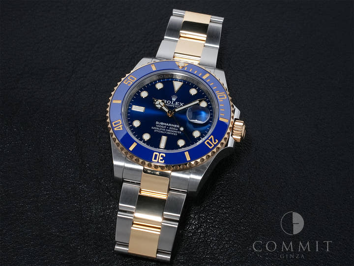 ロレックス サブマリーナー デイト Ref.126613LB ステンレススチール/イエローゴールド ブルー文字盤 美品 3ms4po5x