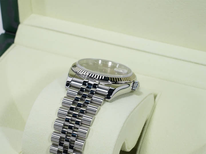 ロレックス デイトジャスト36 Ref.116234NG ステンレススチール/ホワイトゴールド ブラックシェル文字盤 ジュビリーブレスレット 美中古 f88smgd4