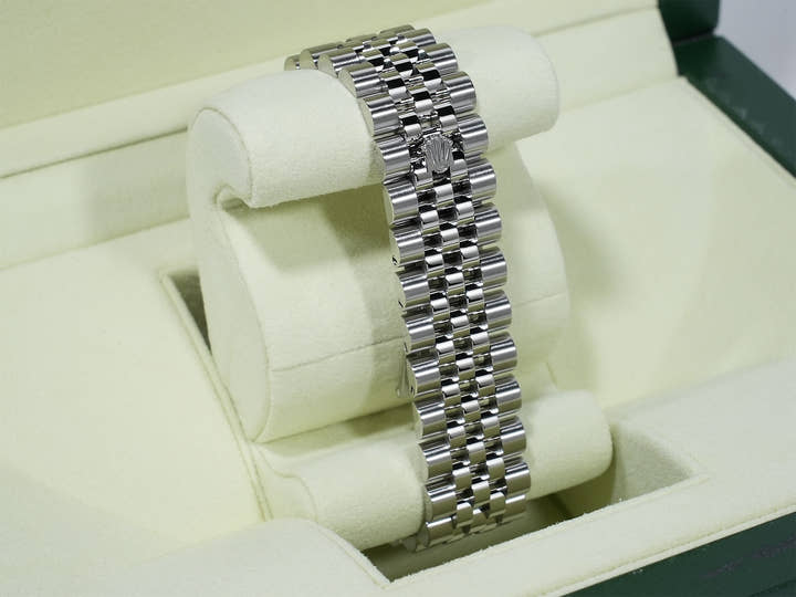 ロレックス デイトジャスト36 Ref.116234NG ステンレススチール/ホワイトゴールド ブラックシェル文字盤 ジュビリーブレスレット 美中古 f88smgd4