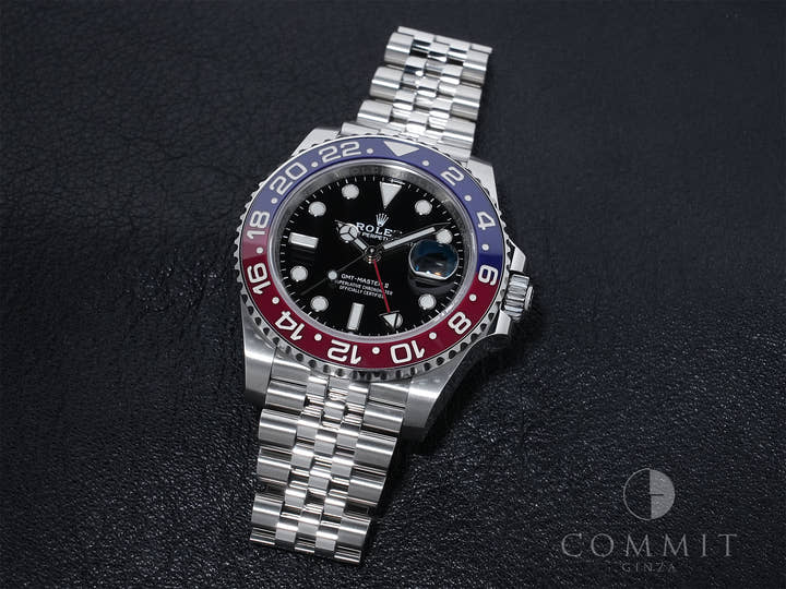 ロレックス GMTマスターII Ref.126710BLRO ステンレススチール ブラック文字盤 ジュビリーブレスレット 中古 75msfc9v