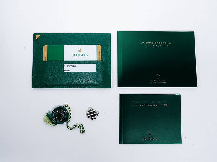 ロレックス GMTマスターII Ref.126710BLRO ステンレススチール ブラック文字盤 ジュビリーブレスレット 中古 oje9evs6