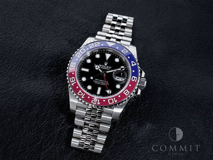 ロレックス GMTマスターII Ref.126710BLRO ステンレススチール ブラック文字盤 ジュビリーブレスレット 中古 oje9evs6