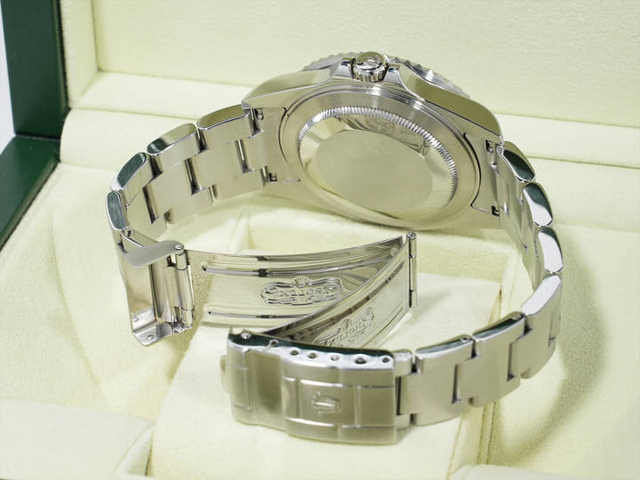 ロレックス GMTマスターII Ref.16710 ステンレススチール ブラック文字盤 オイスターブレスレット 美中古 rvv4r8o7