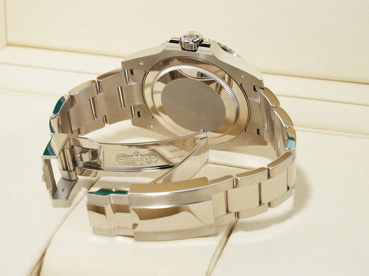 ロレックス GMTマスターII Ref.126719BLRO ホワイトゴールド メテオライト文字盤 オイスターブレスレット 未使用 i7wh7nez