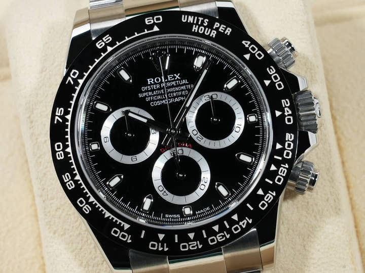 ロレックス デイトナ Ref.116500LN ステンレススチール ブラック文字盤 極美品 fauf5btq