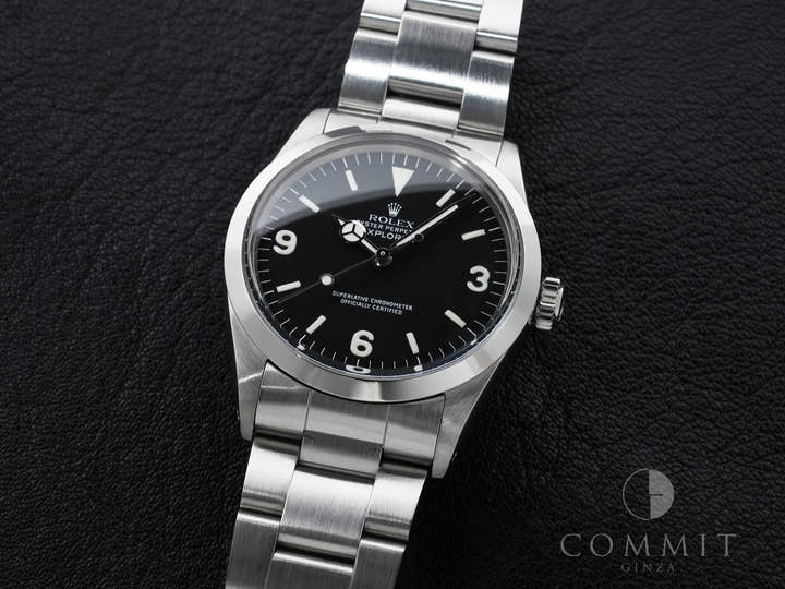 ロレックス エクスプローラーI Ref.1016 ステンレススチール ブラック文字盤 中古 tv8cfnfk