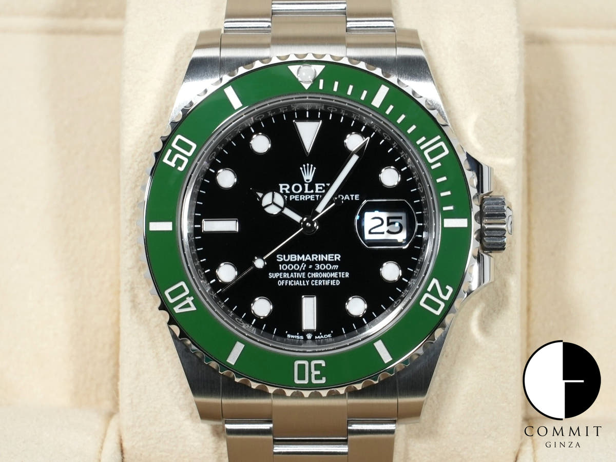 ロレックス サブマリーナー デイト Ref.126610LV ステンレススチール ブラック文字盤 未使用 gvkjx48q