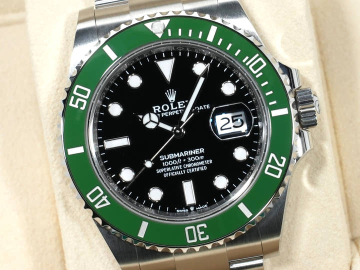 ロレックス サブマリーナー デイト Ref.126610LV ステンレススチール ブラック文字盤 未使用 gvkjx48q