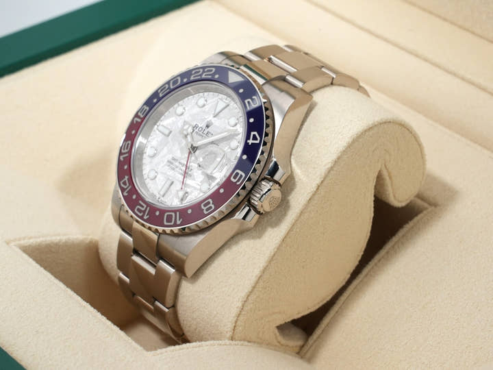 ロレックス GMTマスターII Ref.126719BLRO ホワイトゴールド メテオライト文字盤 オイスターブレスレット 中古 k3da2cjh