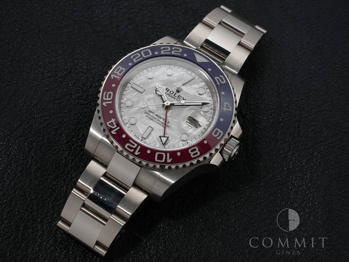 ロレックス GMTマスターII Ref.126719BLRO ホワイトゴールド メテオライト文字盤 オイスターブレスレット 中古 k3da2cjh