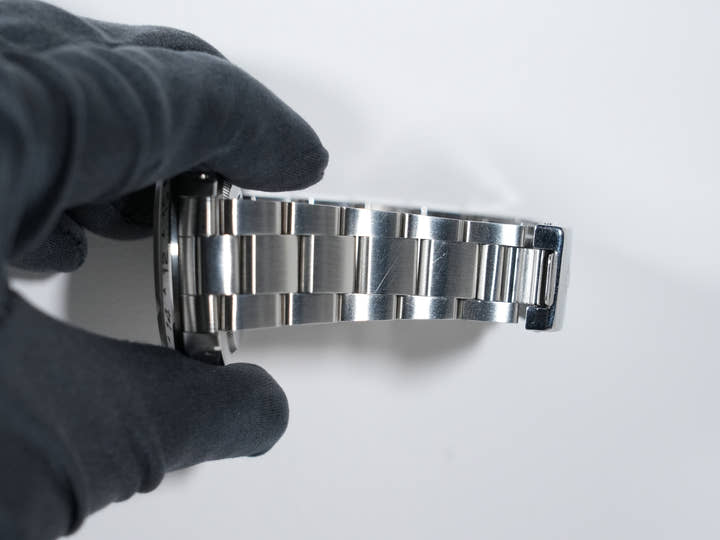 ロレックス エクスプローラーII Ref.16570 ステンレススチール ホワイト文字盤 オイスターブレスレット 中古 4a8ej2vv