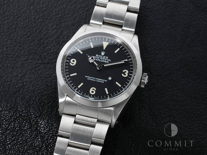 ロレックス エクスプローラーI Ref.1016 ステンレススチール ブラック文字盤 中古 as8kr9fg