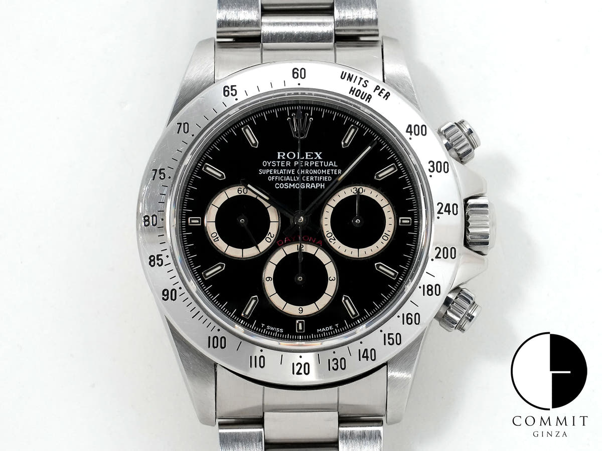 ロレックス デイトナ エルプリメロ Ref.16520 ステンレススチール ブラック文字盤 中古 oqtt8dn7