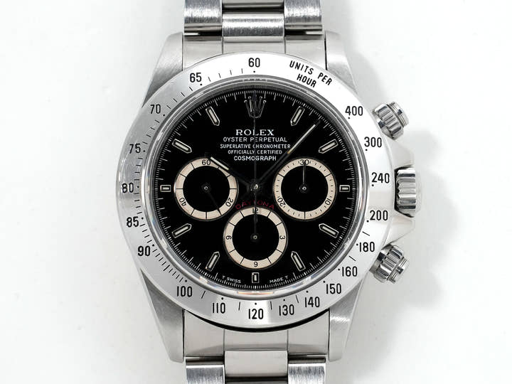 ロレックス デイトナ エルプリメロ Ref.16520 ステンレススチール ブラック文字盤 中古 oqtt8dn7