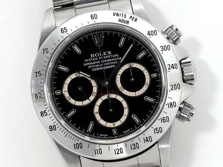 ロレックス デイトナ エルプリメロ Ref.16520 ステンレススチール ブラック文字盤 中古 oqtt8dn7