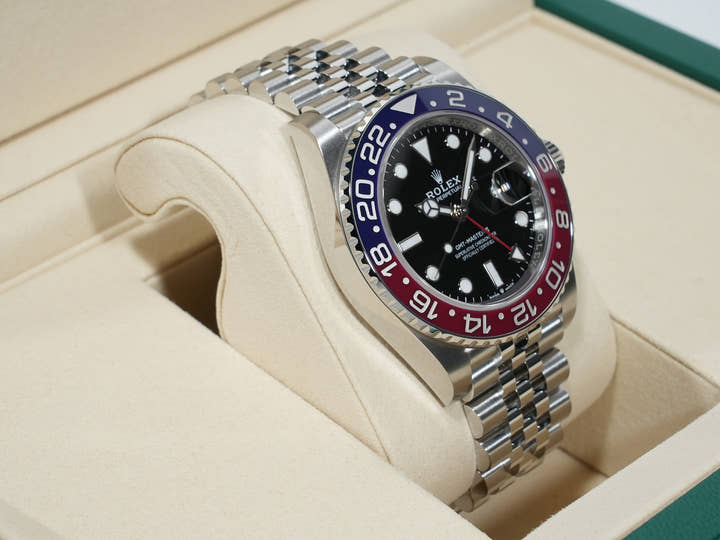ロレックス GMTマスターII Ref.126710BLRO ステンレススチール ブラック文字盤 ジュビリーブレスレット 未使用 nwdqosh8