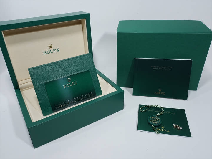 ロレックス GMTマスターII Ref.126713GRNR ステンレススチール/イエローゴールド ブラック文字盤 ジュビリーブレスレット 未使用 7mmd7vzn