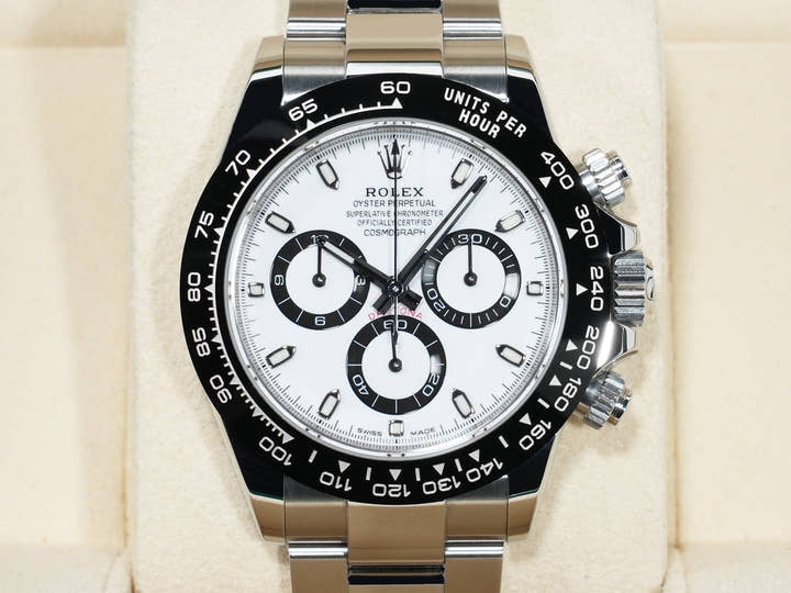 ロレックス デイトナ Ref.116500LN ステンレススチール ホワイト文字盤 美中古 n6mtxd3n