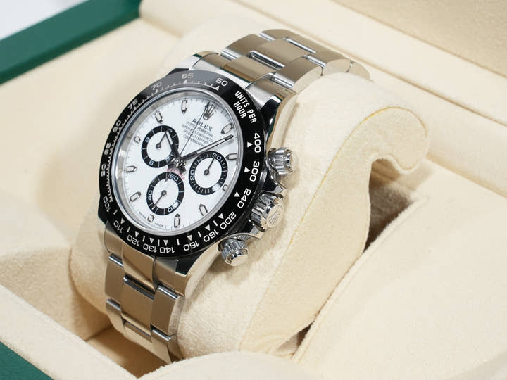 ロレックス デイトナ Ref.116500LN ステンレススチール ホワイト文字盤 美中古 n6mtxd3n