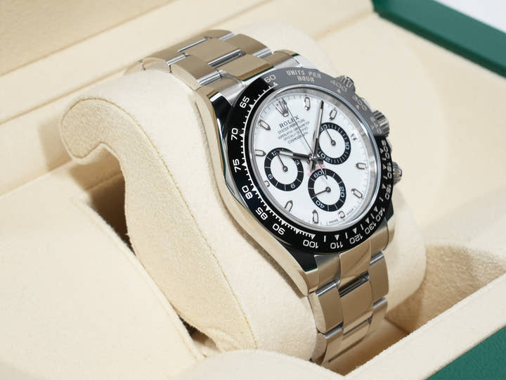 ロレックス デイトナ Ref.116500LN ステンレススチール ホワイト文字盤 美中古 n6mtxd3n