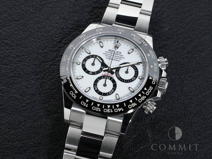 ロレックス デイトナ Ref.116500LN ステンレススチール ホワイト文字盤 美中古 yumcnthp