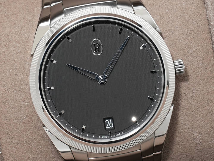 パルミジャーニフルリエ トンダ PF マイクロローター Ref.PFC914-1020001-100182 ステンレススチール グレー文字盤 中古 trj3jrkh