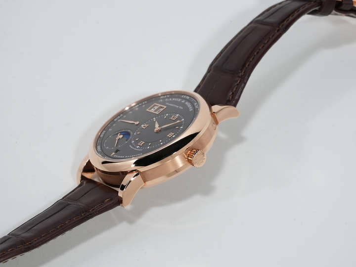 A.ランゲ&ゾーネ ランゲ1 パーペチュアルカレンダー Ref.345.033E ピンクゴールド グレー文字盤 極美品 dnpy45sr