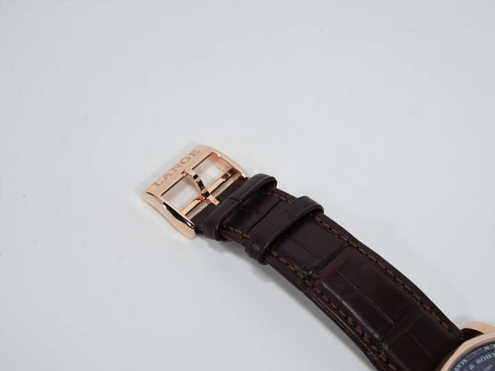 A.ランゲ&ゾーネ ランゲ1 パーペチュアルカレンダー Ref.345.033E ピンクゴールド グレー文字盤 極美品 dnpy45sr