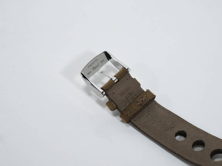 ショパール ミッレ ミリア クラシック クロノグラフ トリビュート トゥ サー・スターリング・モス Ref.168619-3012 ステンレススチール シルバー文字盤 極美品 t4usb4zp