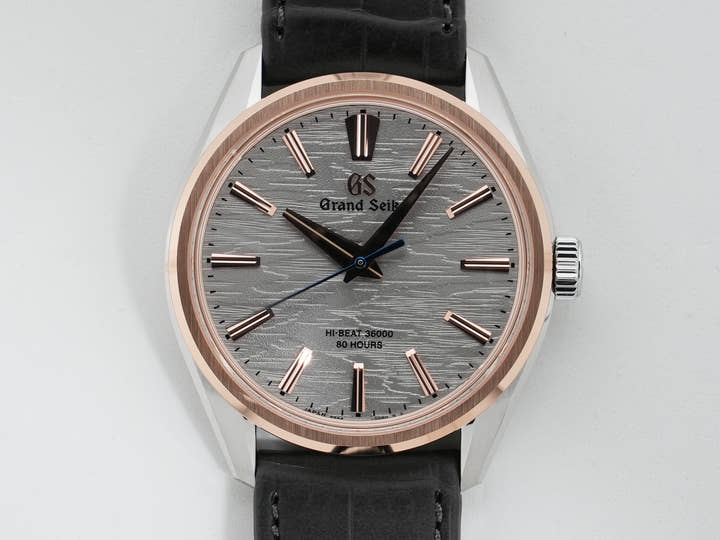 グランドセイコー エボリューション9 Ref.SLGW008 ステンレススチールx18Kローズゴールド シルバー文字盤 未使用 uhbaqand