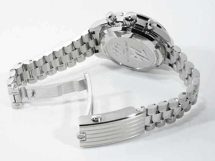 オメガ スピードマスター 38 ミラノ コルティナ2026 Ref.522.30.38.50.04.001 ステンレススチール ホワイトラッカー文字盤 未使用 erzkejak