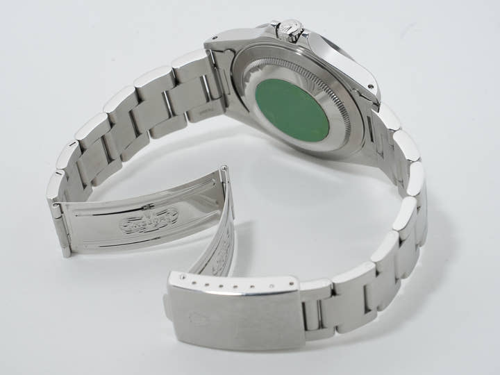 ロレックス エクスプローラーII Ref.16570 ステンレススチール ホワイト文字盤 オイスターブレスレット 中古 8coo564s