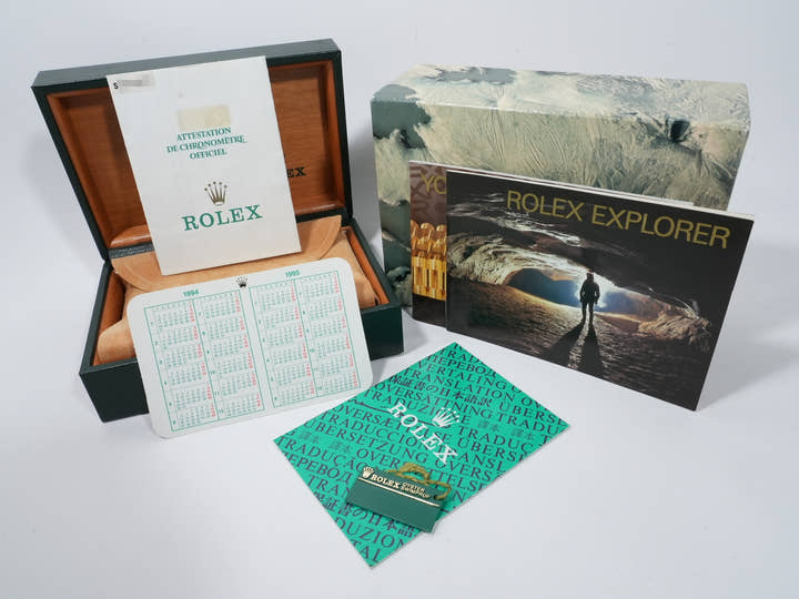 ロレックス エクスプローラーII Ref.16570 ステンレススチール ホワイト文字盤 オイスターブレスレット 中古 8coo564s