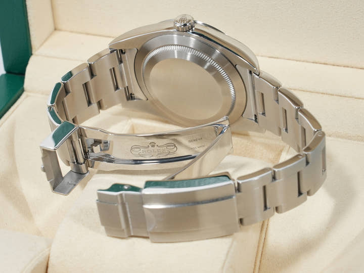 ロレックス エクスプローラーI Ref.214270 ステンレススチール ブラック文字盤 オイスターブレスレット 中古 h3o2vbiz