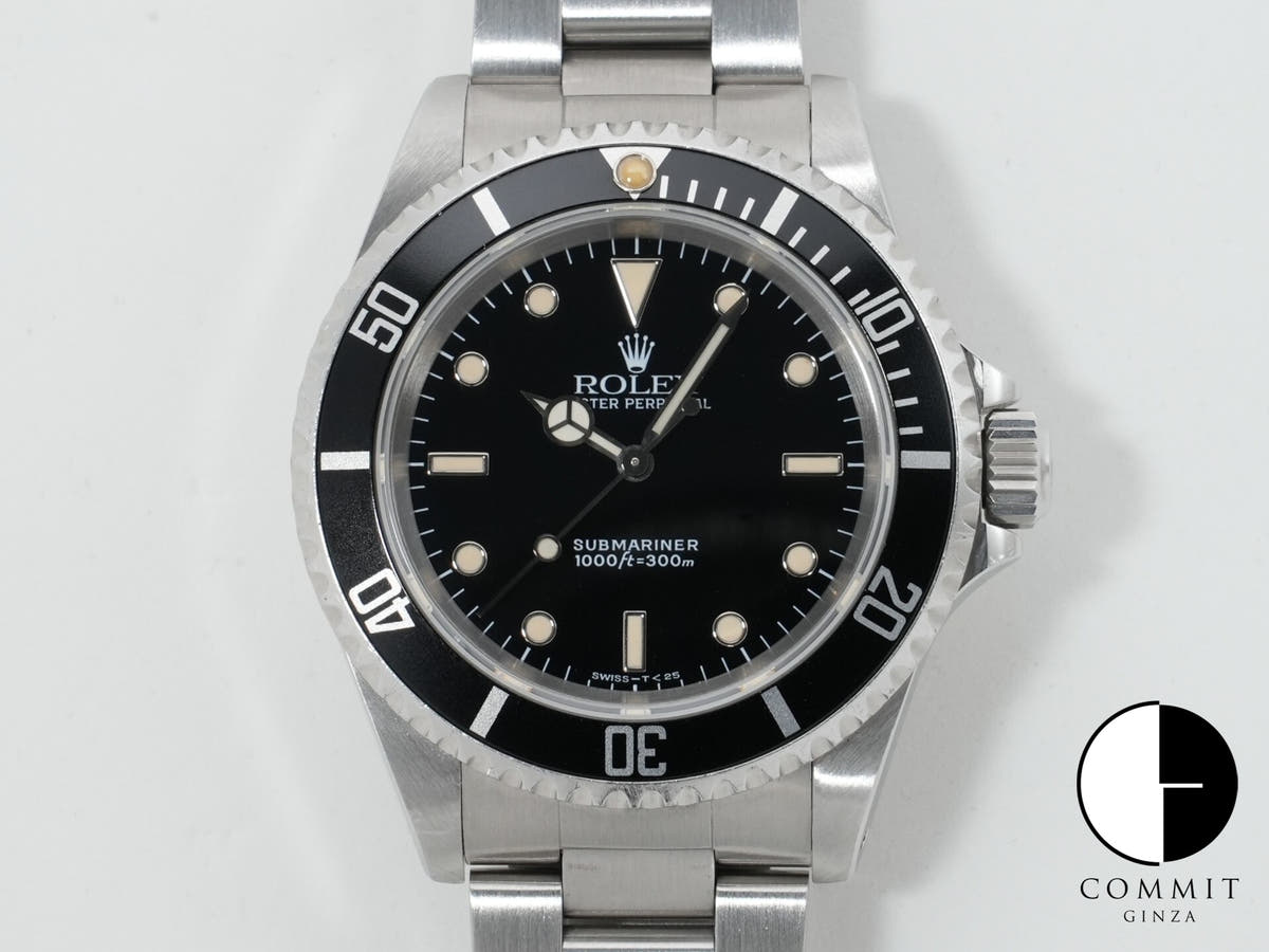 Rolex Submariner No Date Ref. 14060 Stainless Steel Black Dial Pre-owned 2y37bjr2