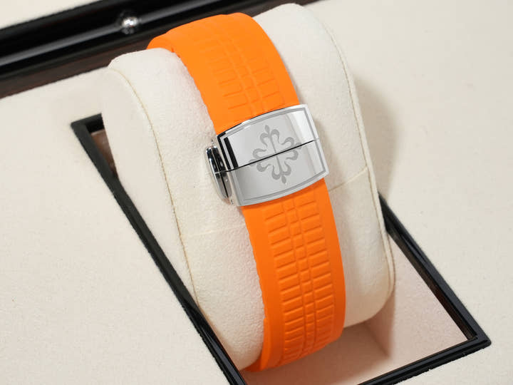 パテックフィリップ アクアノート クロノグラフ Ref.5968A-001 ステンレススチール ブラック文字盤 美中古 t9ebqwuk