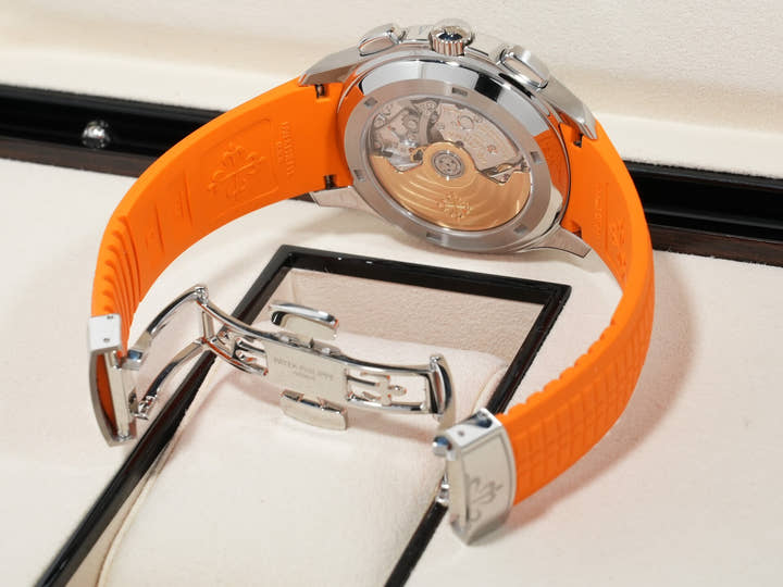 パテックフィリップ アクアノート クロノグラフ Ref.5968A-001 ステンレススチール ブラック文字盤 美中古 t9ebqwuk