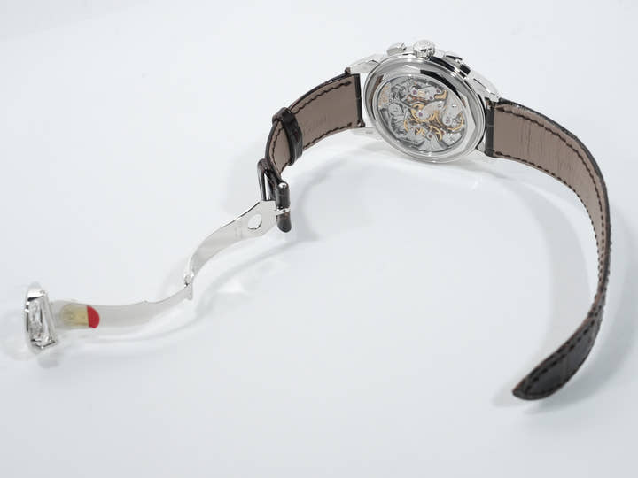 パテックフィリップ パーペチュアルカレンダー クロノグラフ Ref.5270P-001 プラチナ ゴールデンオパーリン文字盤 美中古 69igzf4f