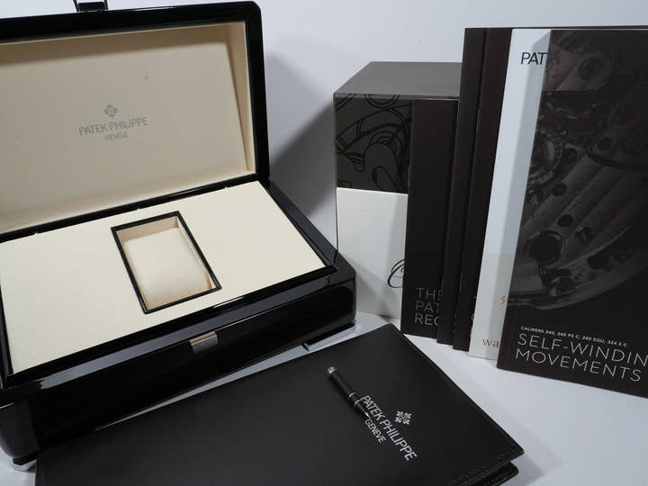 パテックフィリップ カラトラバ Ref.6000G-010 ホワイトゴールド グレー文字盤 美品 rupea9cf