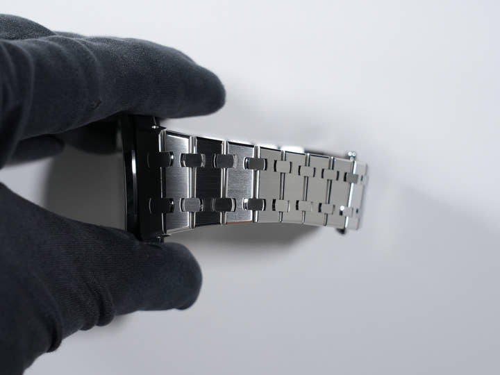 オーデマピゲ ロイヤルオーク Ref.15550ST.OO.1356ST.06 ステンレススチール ナイトブルー文字盤 美品 rvycczv9