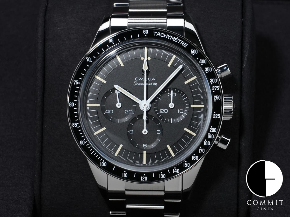 オメガ スピードマスター キャリバー321 クロノグラフ 39.7MM Ref.311.30.40.30.01.001 ステンレススチール ブラック文字盤 未使用 uyhwk82w