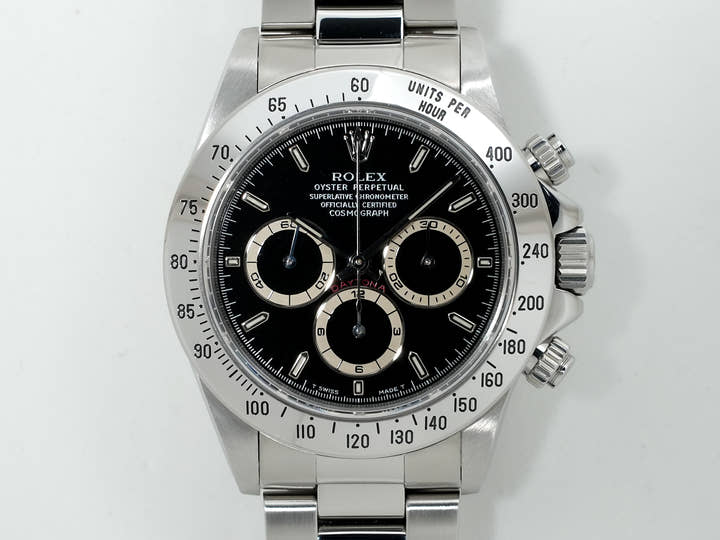 ロレックス デイトナ エルプリメロ Ref.16520 ステンレススチール ブラック文字盤 中古 ssim94o7