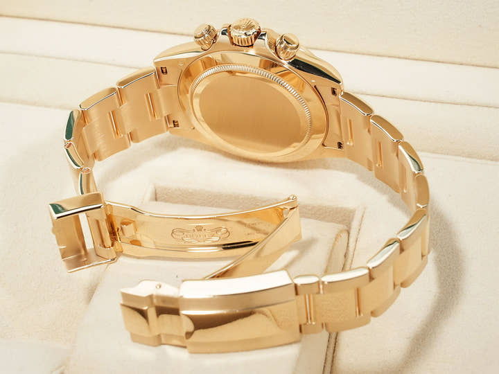 Rolex Daytona Ref. 116508 Yellow Gold Green Dial Excellent Condition mhh7ous4